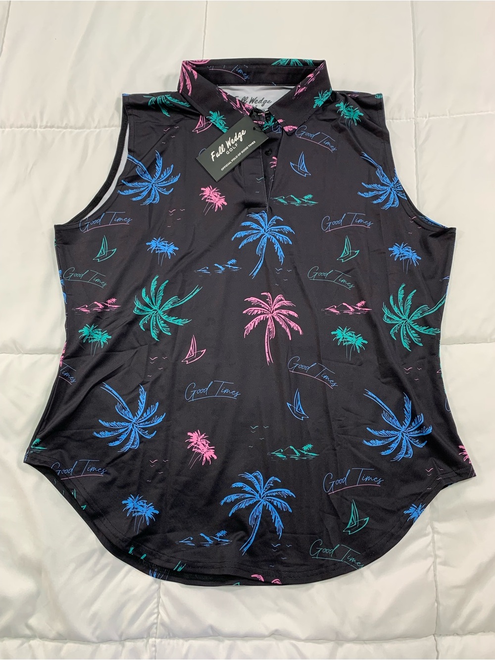 New full Wedge golf shirt size 2XL